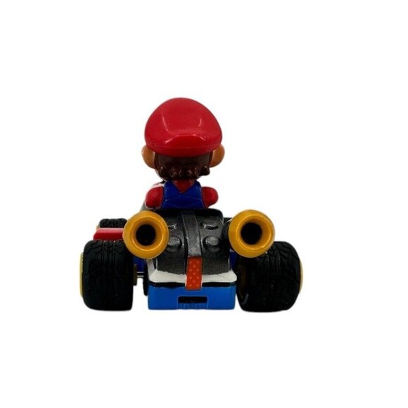 Mario Mario Kart Pull Speed Toy Car Racer 3" Excellent Condition - Picture 4 of 8